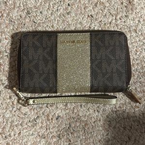 Michael Kore Phone Wallet Wristlet